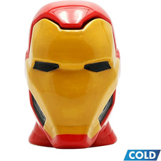 Hrnek Iron Man 3D měnící se 450 ml