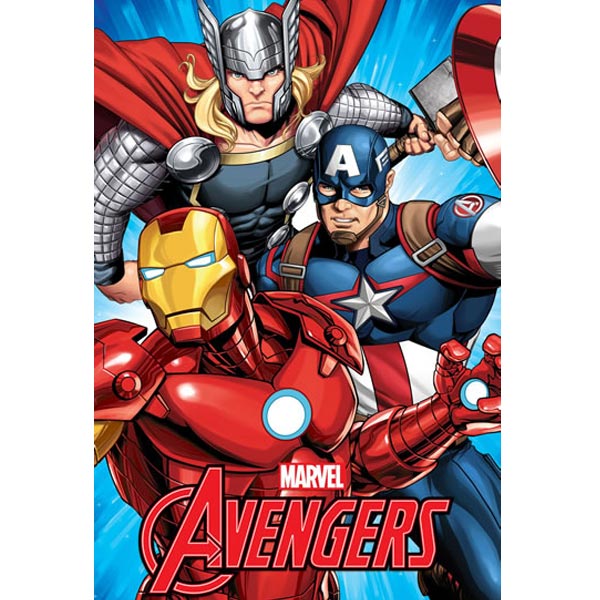Fleecová deka - Avengers