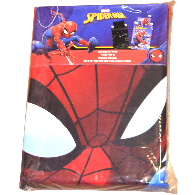 Dětské povlečení - Spiderman svítící
