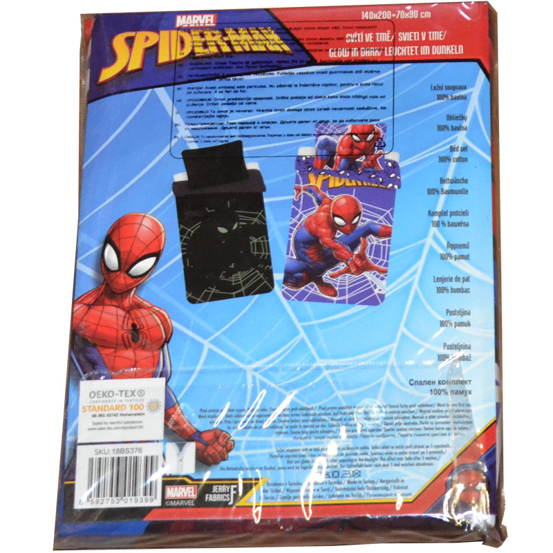 Dětské povlečení - Spiderman svítící