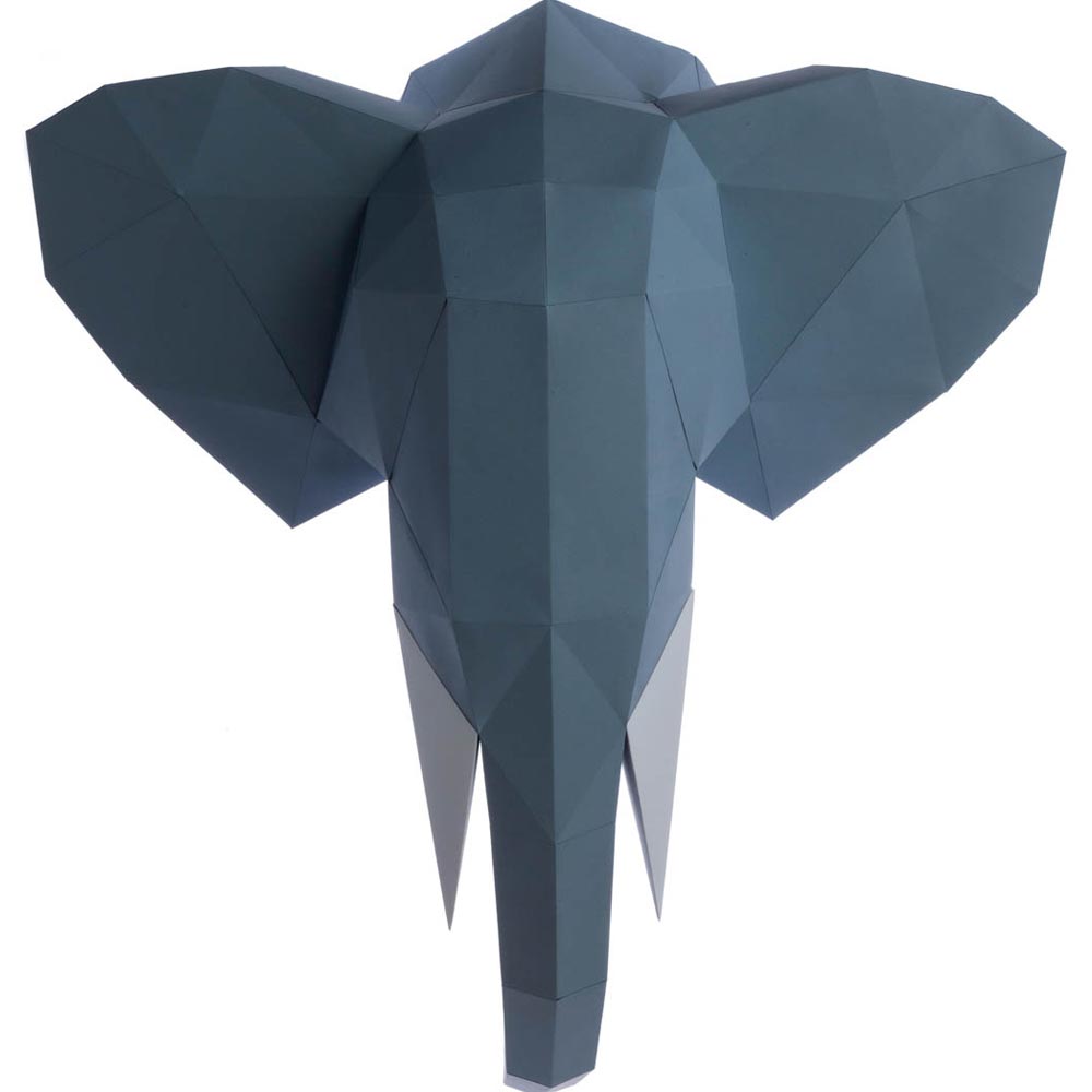 Skládací model z papíru deluxe - Slon