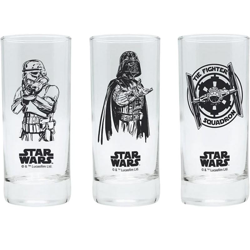 Sklenice Star Wars set 3 ks