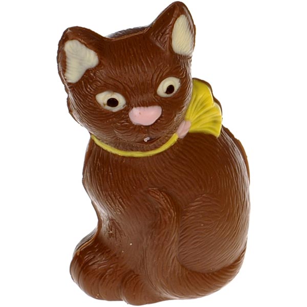 Čokoládová kočka s mašlí 80 g