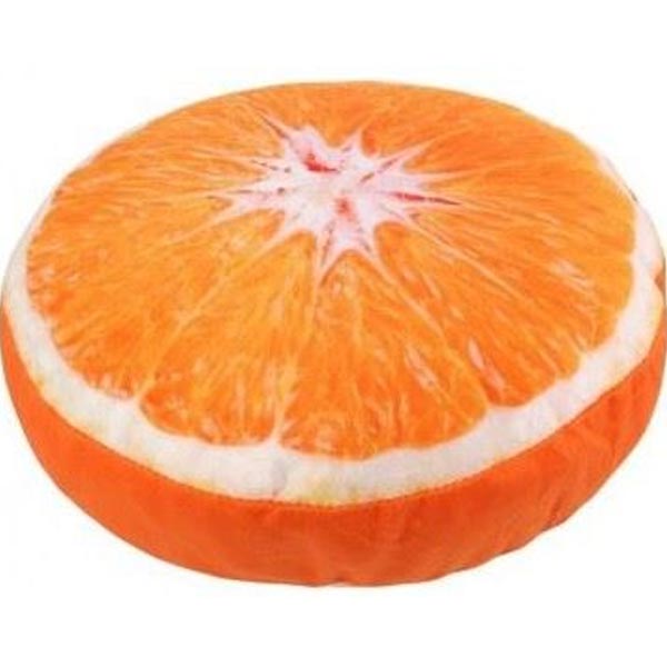 Kulatý polštář - Pomeranč