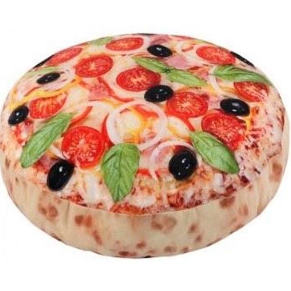 Kulatý polštář - Pizza