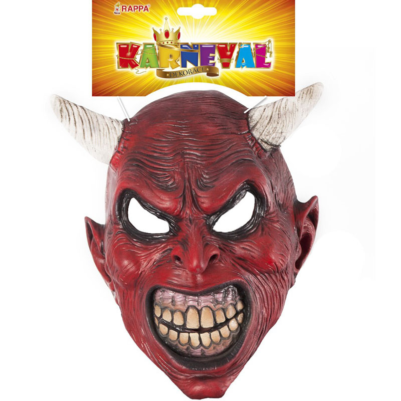 Maska zubatého čerta