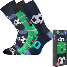 Dárkově balené ponožky - fotbal