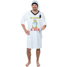 Noční košile s čepičkou - Nás krásných je málo