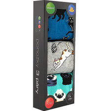 Dárkově balené ponožky - kočky