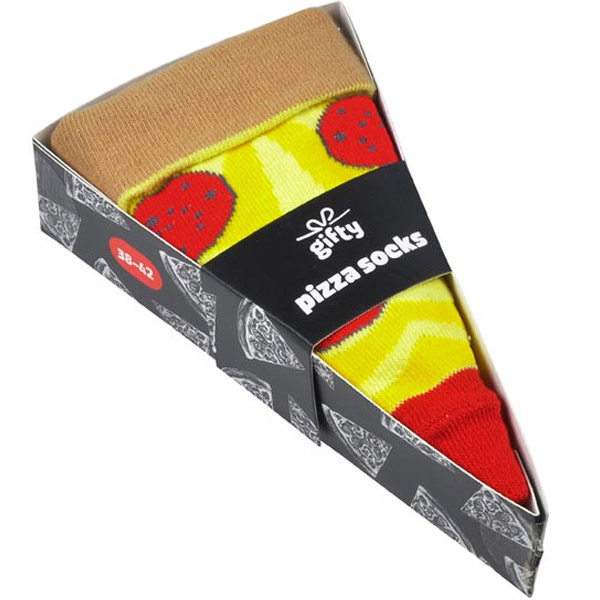 Vtipné ponožky Pizza 43-45