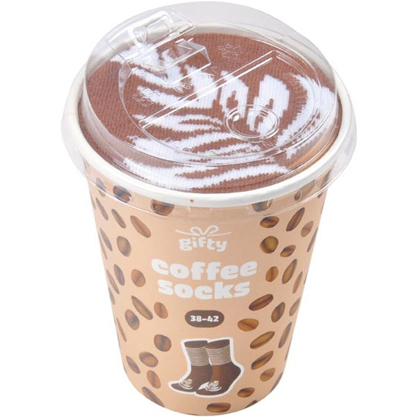 Vtipné ponožky Coffee