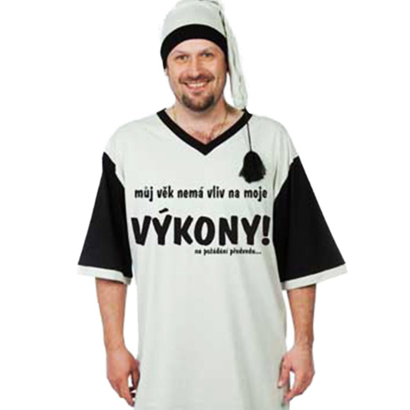 Noční košile - Můj věk nemá vliv na moje výkony XL