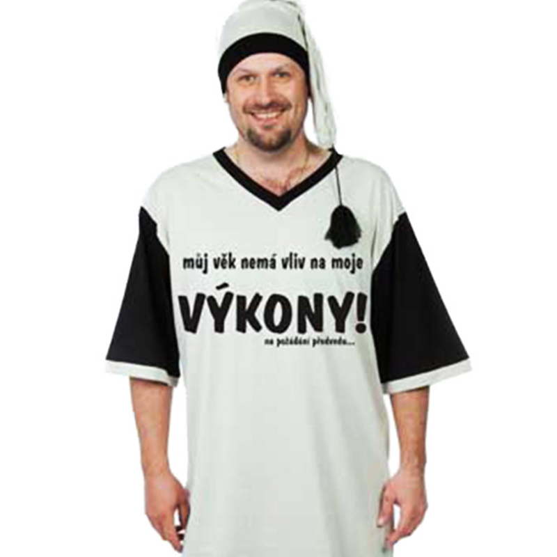 Noční košile - Můj věk nemá vliv na moje výkony XXXL