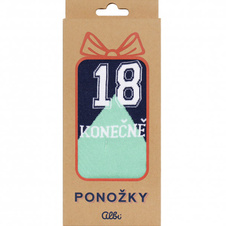 Dárkové ponožky - Konečně 18