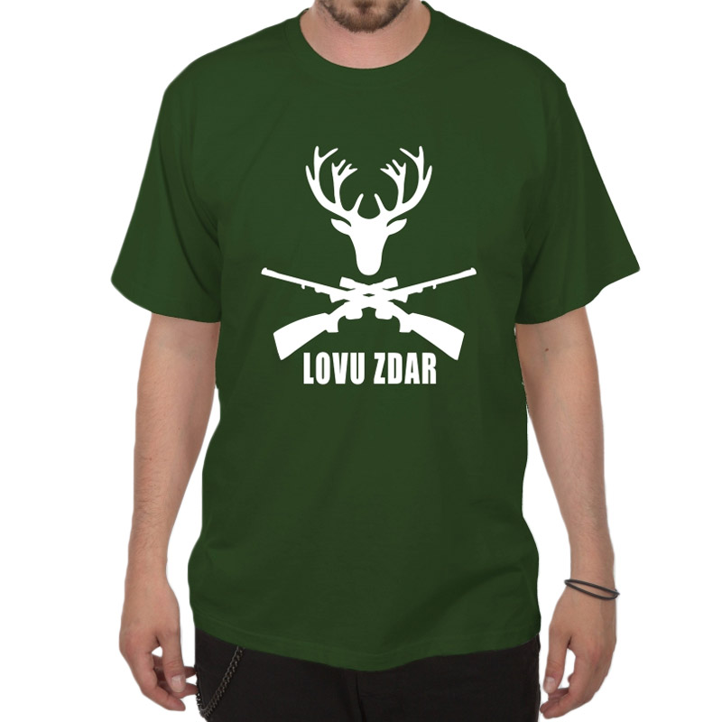 Pánské tričko pro myslivce - Lovu zdar XXXL