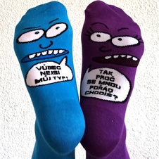 Veselé ponožky - Vůbec nejsi můj typ