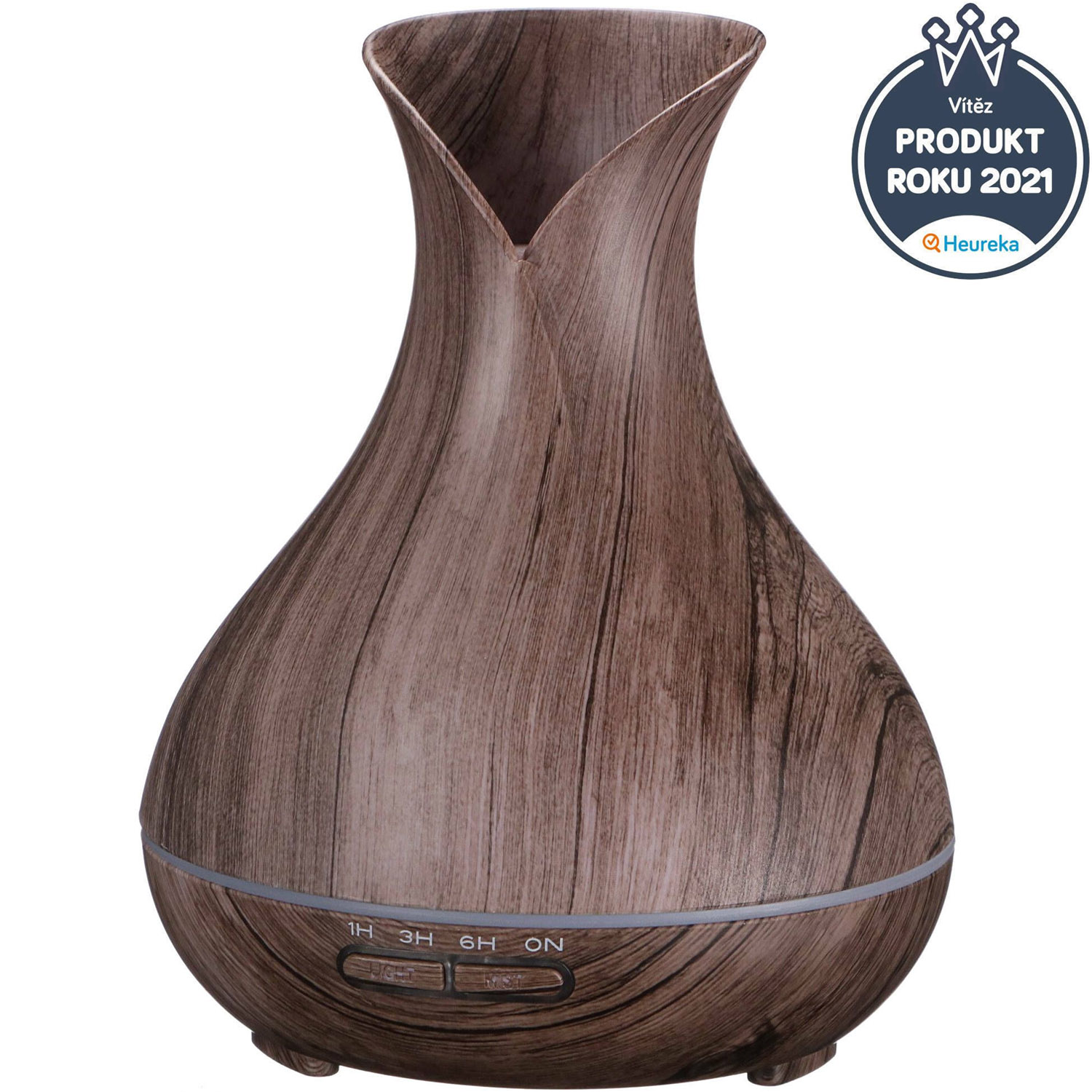 Aroma difuzer Vulcan 350 ml Šedé dřevo