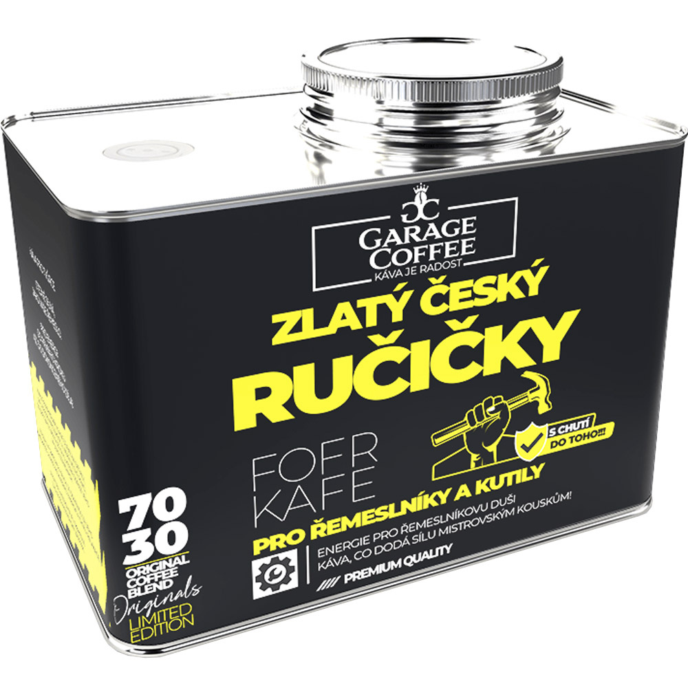 Káva v kanystru - Zlatý český ručičky