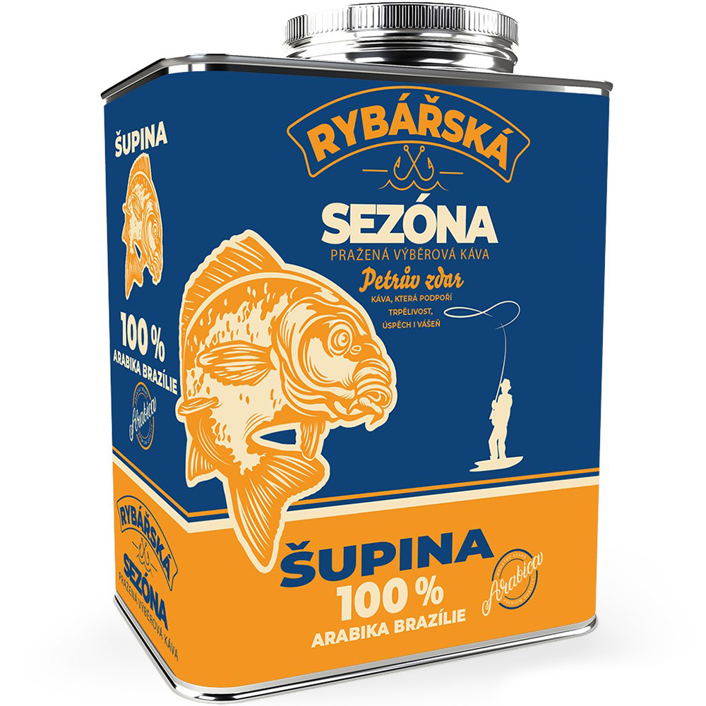 Kanystr s kávou pro rybáře - Šupina