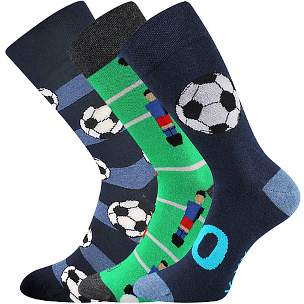 Dárkově balené ponožky - fotbal